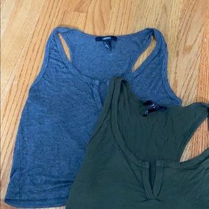 Two Cropped Tanks